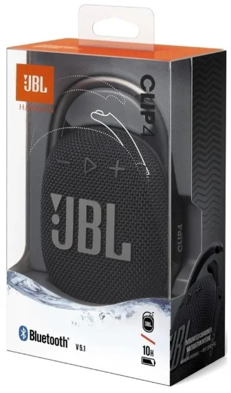 Портативная колонка JBL CLIP4  черная купить,NaN