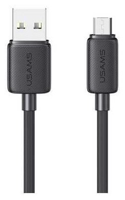 Кабель Usams USB 3.0 (M), micro-USB 3.0 (M) черный купить,NaN