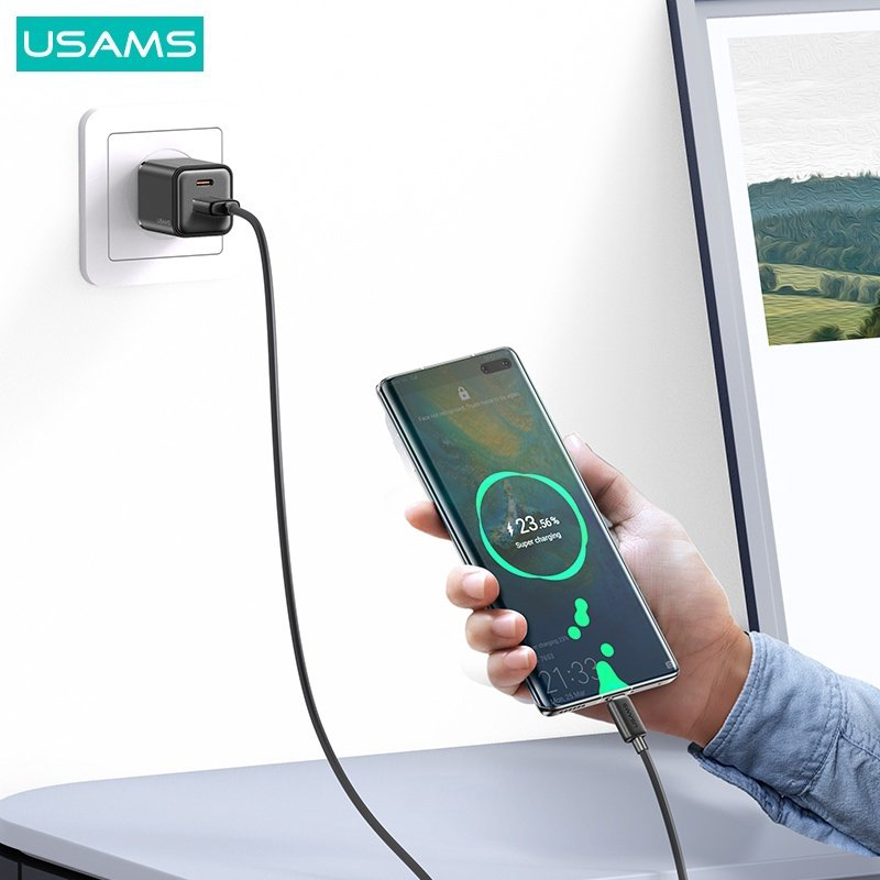 Кабель Usams USB 3.0 (M), micro-USB 3.0 (M) черный купить,NaN
