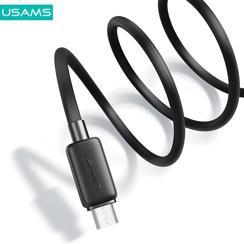 Кабель Usams USB 3.0 (M), micro-USB 3.0 (M) черный купить,NaN