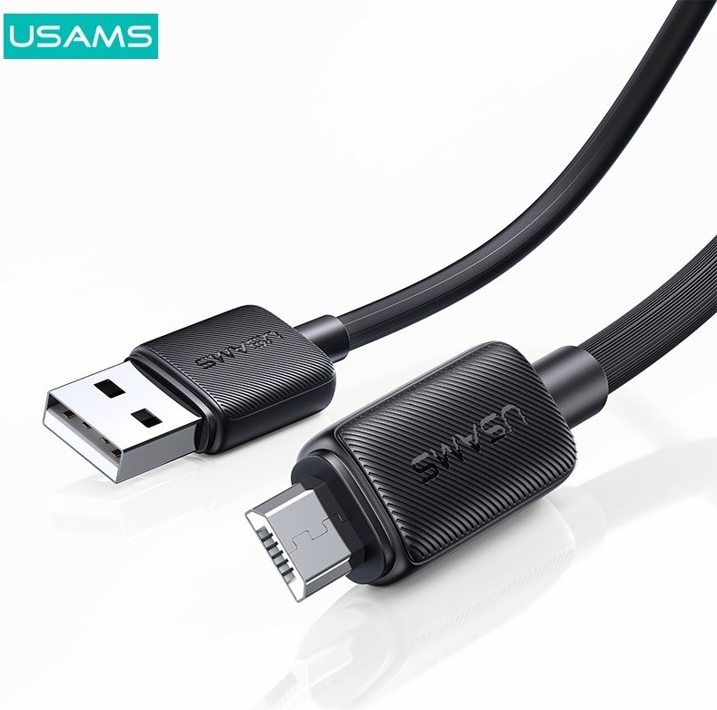 Кабель Usams USB 3.0 (M), micro-USB 3.0 (M) черный купить,0