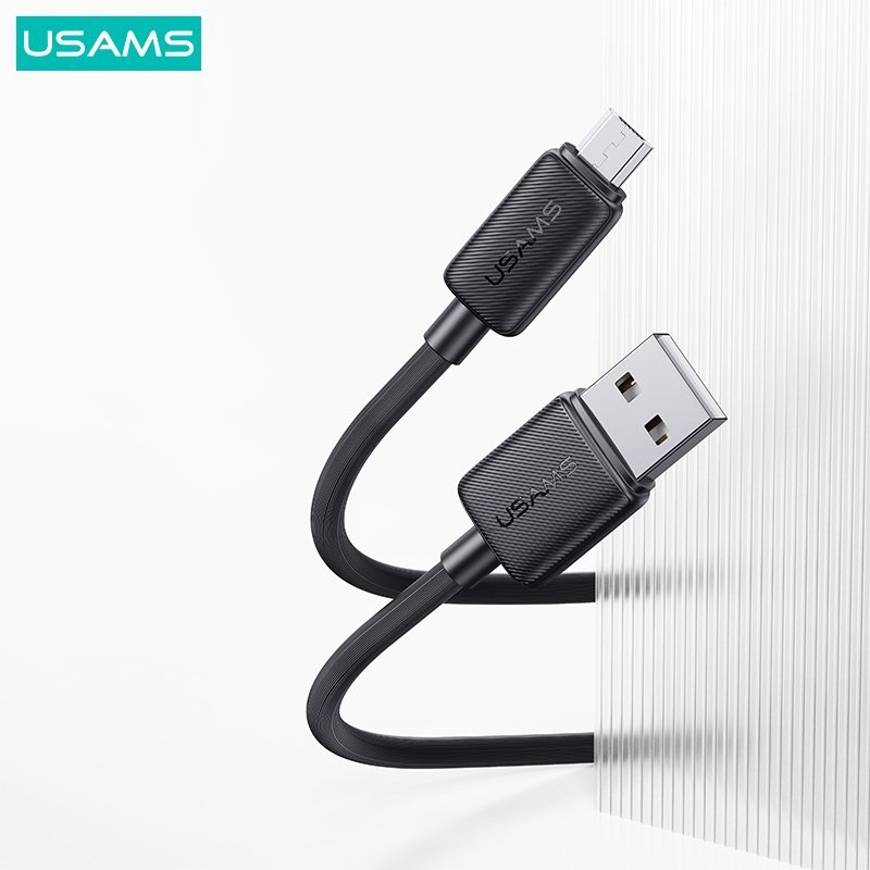 Кабель Usams USB 3.0 (M), micro-USB 3.0 (M) черный купить,NaN