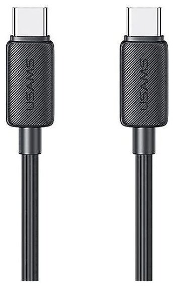Кабель Usams USB TypeC (M) черный