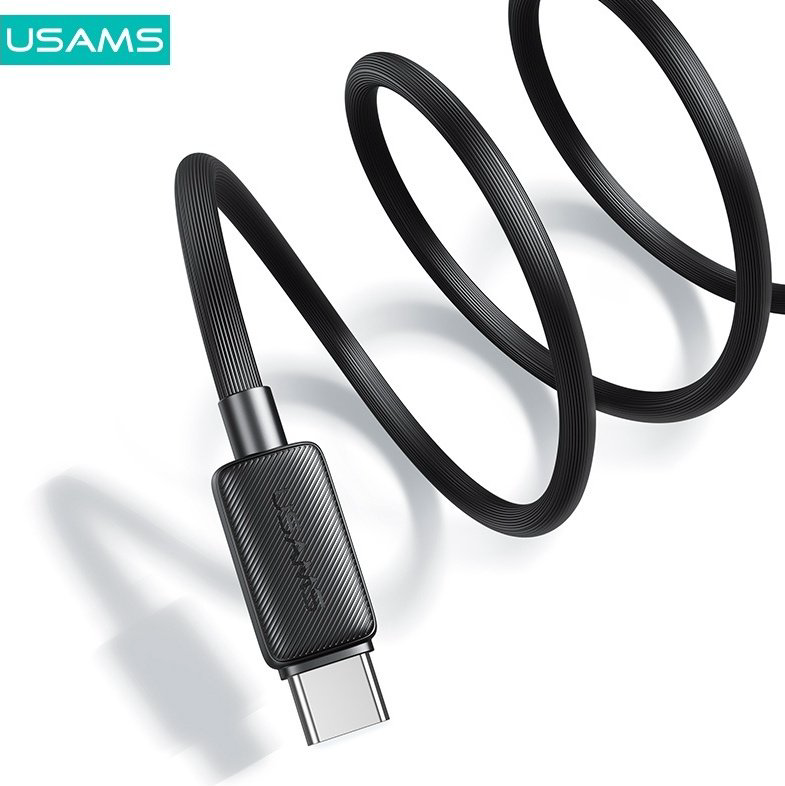 Кабель Usams USB TypeC (M) черный купить,NaN