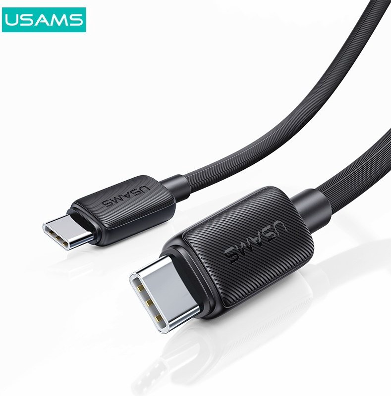 Кабель Usams USB TypeC (M) черный купить,NaN
