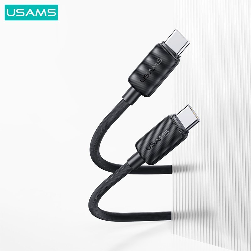 Кабель Usams USB TypeC (M) черный купить,NaN