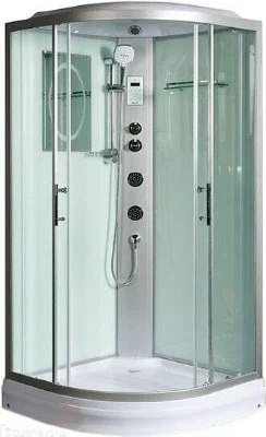 Кабина душевая WeltWasser WW500 Werra XL 1004 100х100х215см белый купить,NaN