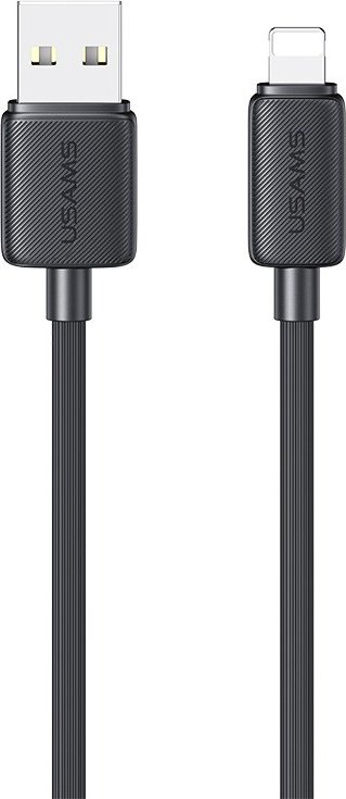 Кабель Usams USB 3.0 (M), Lightning (M) черный