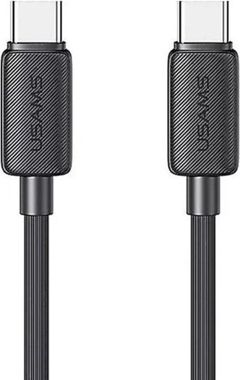 Кабель Usams USB TypeC (M) черный
