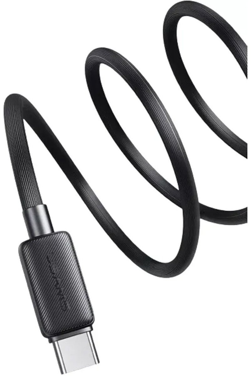 Кабель Usams USB TypeC (M) черный