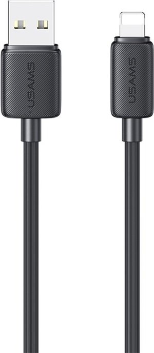 Кабель Usams USB 3.0 (M), Lightning (M) черный