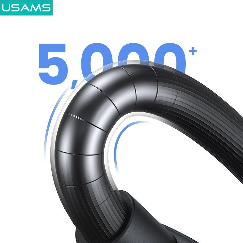 Кабель Usams USB 3.0 (M), Lightning (M) черный купить,NaN