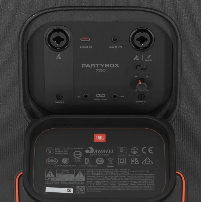 Портативная колонка JBL Partybox 720 черная