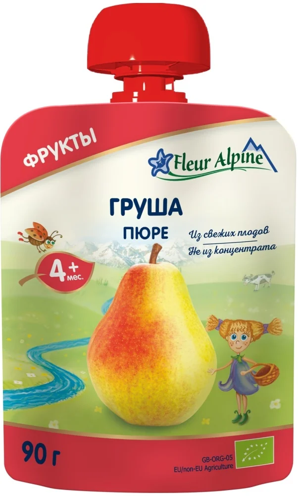 Детское пюре Fleur Alpine груша 90г