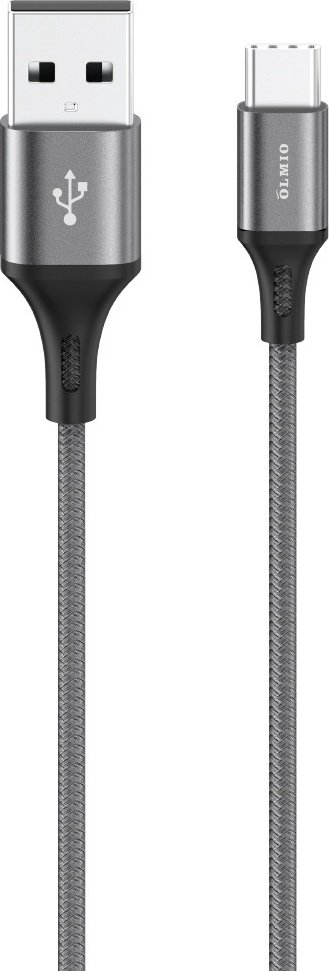 Кабель OLMIO USB 2.0 (M), USB TypeC (M) черный купить,NaN