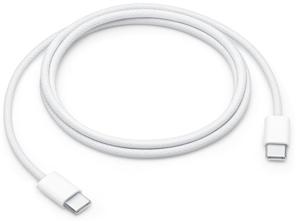 Кабель Apple USB TypeC (F), USB TypeC (M) белый