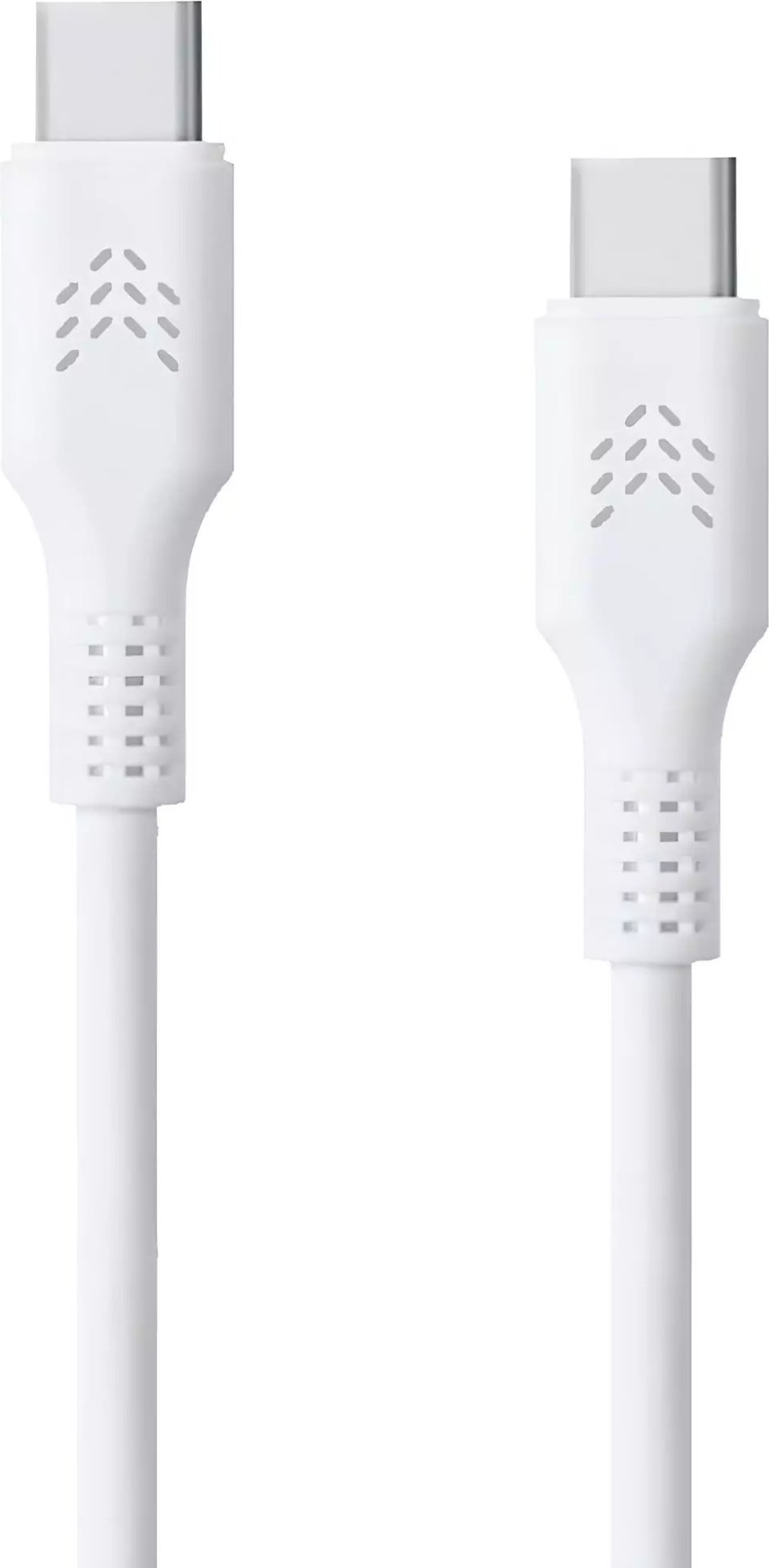 Кабель Rocket USB TypeC (F), USB TypeC (M) белый купить,NaN