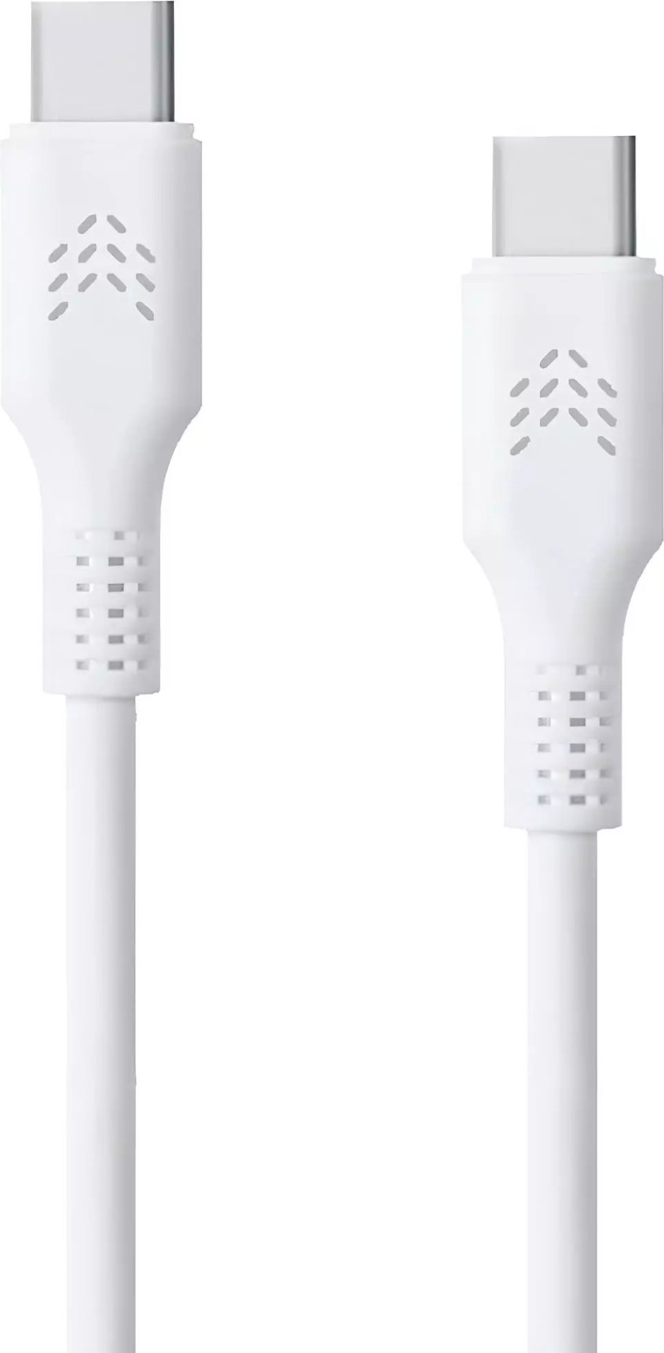 Кабель Rocket USB TypeC (F), USB TypeC (M) белый купить,NaN