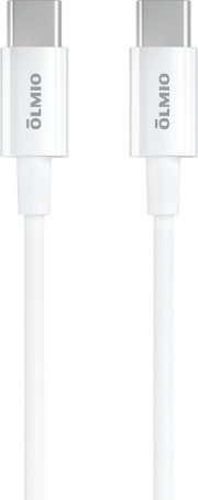 Кабель OLMIO USB TypeC (M) белый