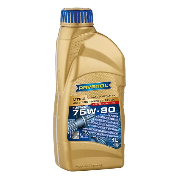 Масло трансмиссионное Ravenol 75W80 MTF-2 1L синтетическое купить,NaN
