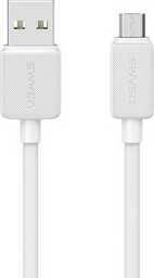Кабель Usams USB 3.0 (M), micro-USB 3.0 (M) белый