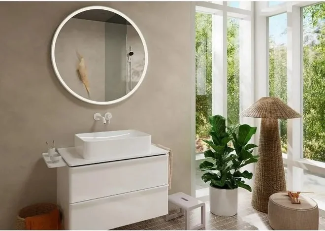 Смеситель Hansgrohe Tecturis S 73351700 белый