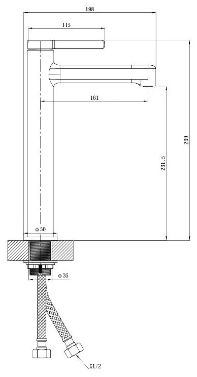 Смеситель Esko Canberra CR25Gold золотистый купить,113180