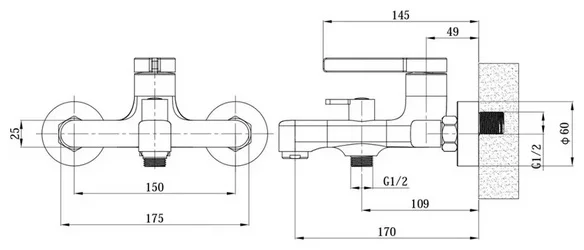 Смеситель Esko Canberra CR54Gold золотистый купить,125702