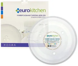 Тарелка для СВЧ Euro Kitchen EUR N-12 Transparent