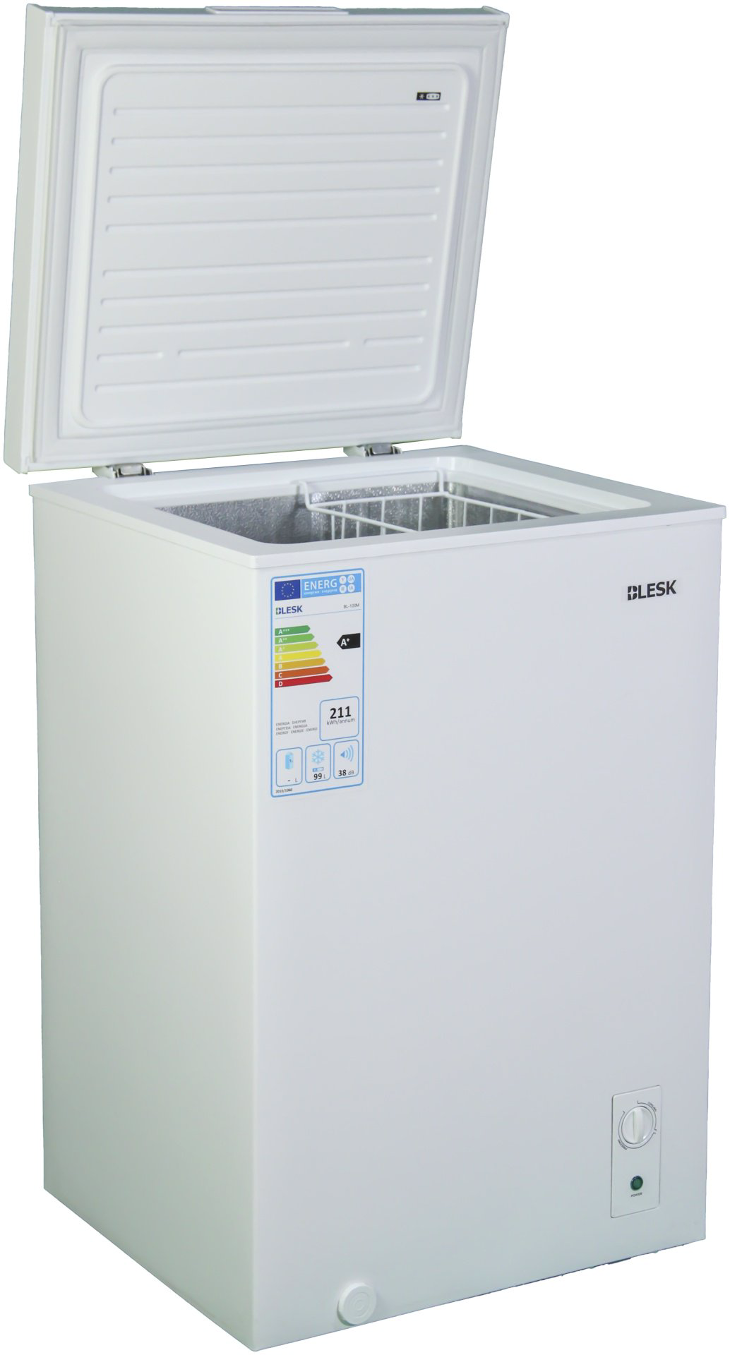 Морозильник Blesk BL-100M 100 л белый купить,NaN