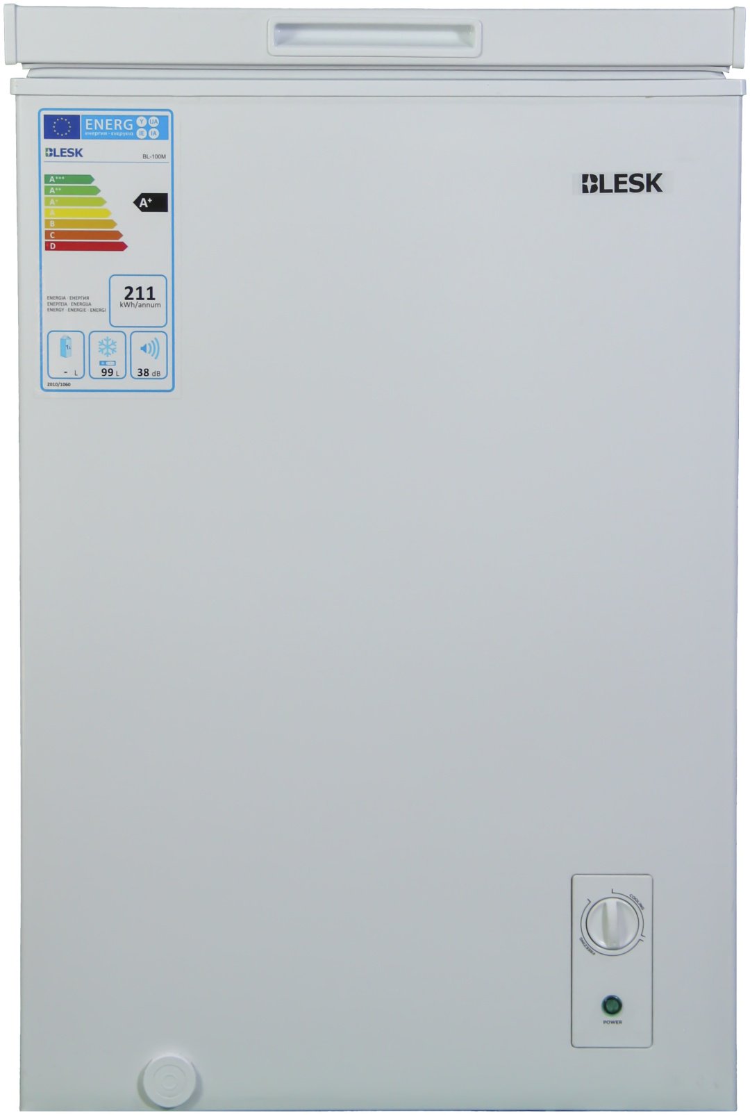 Морозильник Blesk BL-100M 100 л белый - ForteMarket Морозильник Blesk BL-100M 100 л белый купить,0