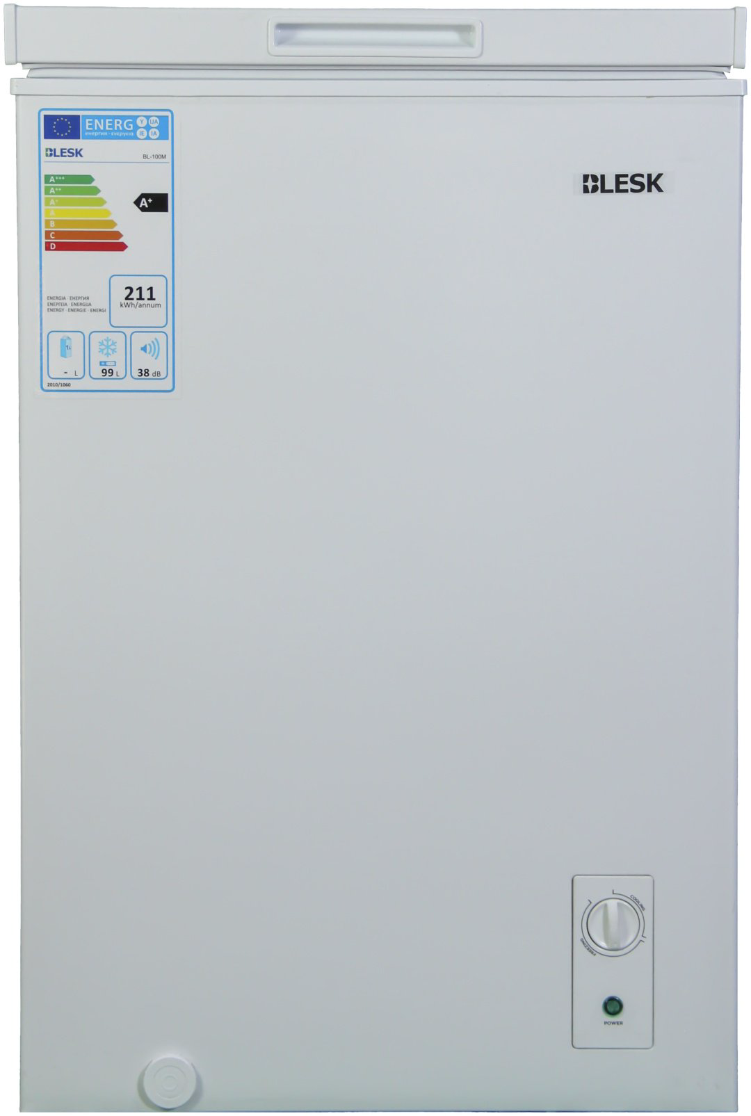 Морозильник Blesk BL-100M 100 л белый купить,NaN