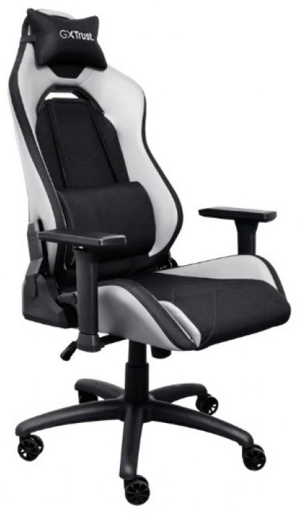 Игровое кресло Trust GXT714R , белый, черный - ForteMarket Игровое кресло Trust GXT714R , белый, черный купить,66990