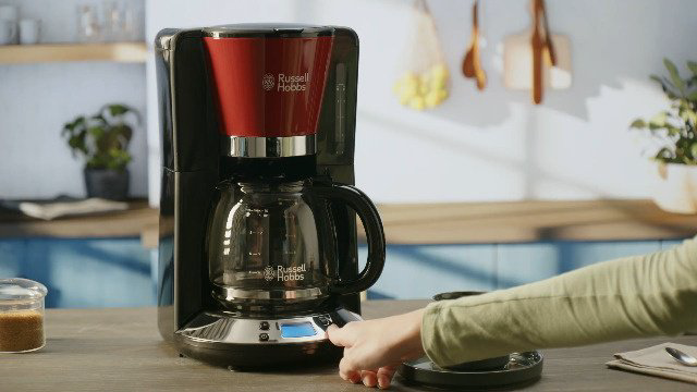 Кофеварка Russell Hobbs 24031-56 черный купить,NaN