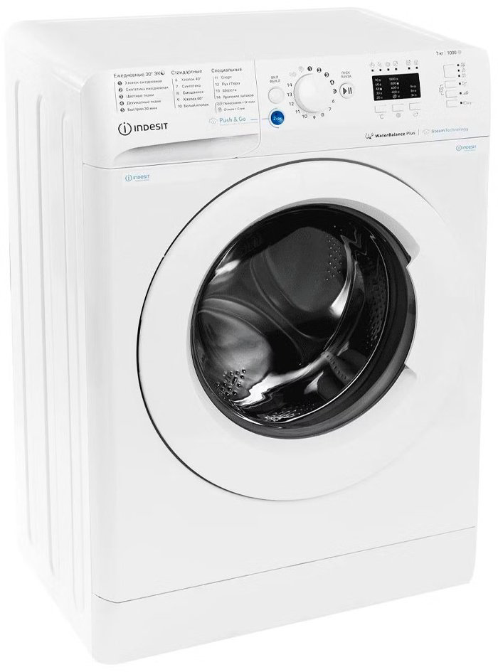 Стиральная машина Indesit BWSA7109WWVRU белый купить,NaN