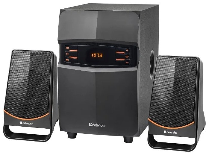 Компьютерные колонки Defender X181 черный