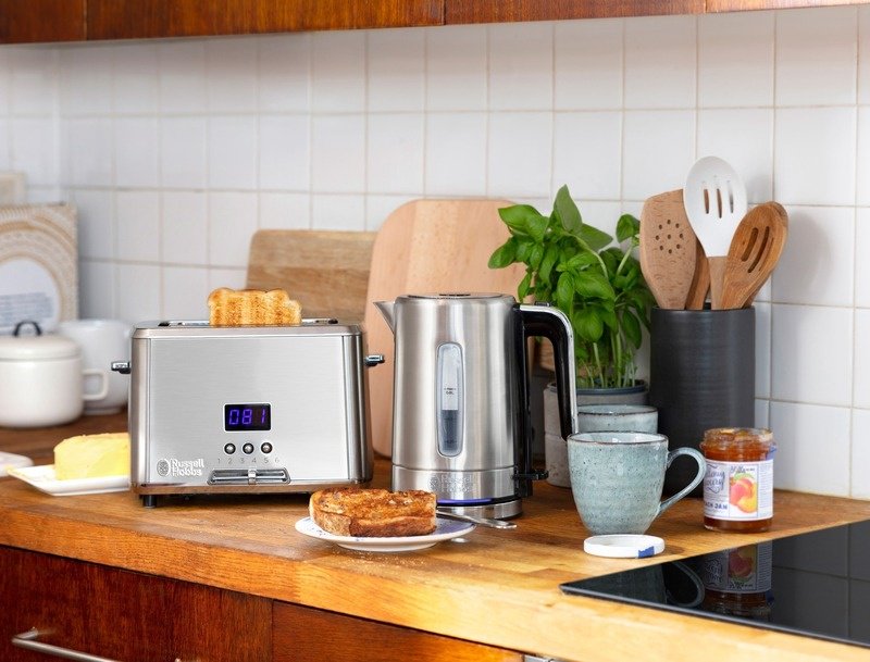 Тостер Russell Hobbs 23510-56 черный - ForteMarket Тостер Russell Hobbs 23510-56 черный купить,0