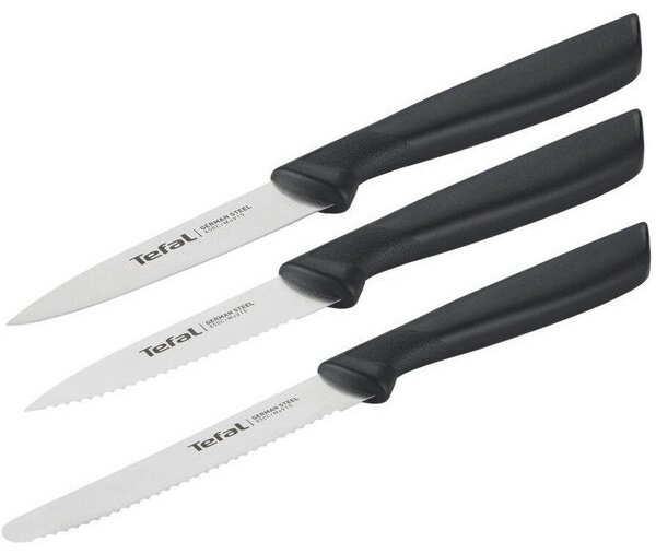 Tefal набор ножей K2733S04, лезвие: нержавеющая сталь 3 шт купить,NaN