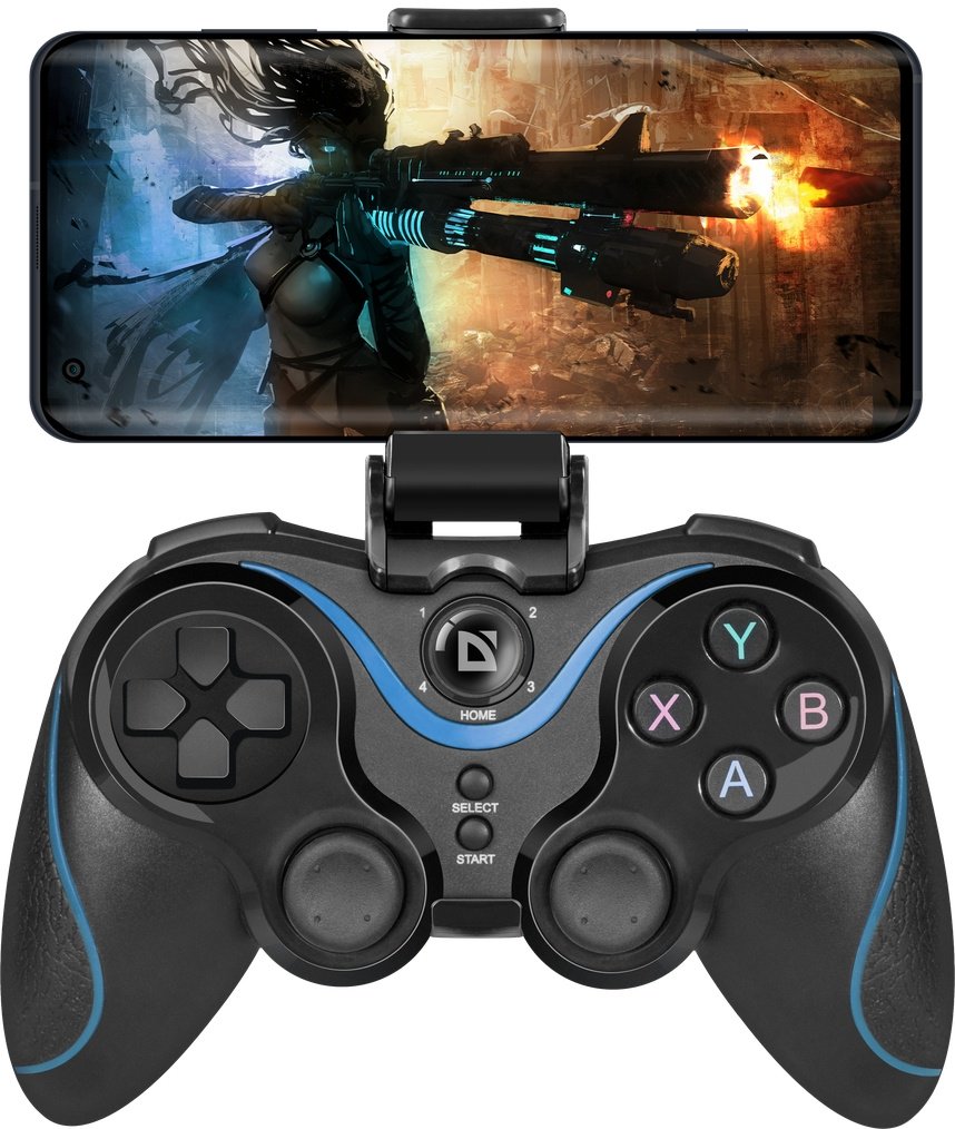 Игровой контроллер Defender Blaster черный - ForteMarket Игровой контроллер Defender Blaster черный купить,0