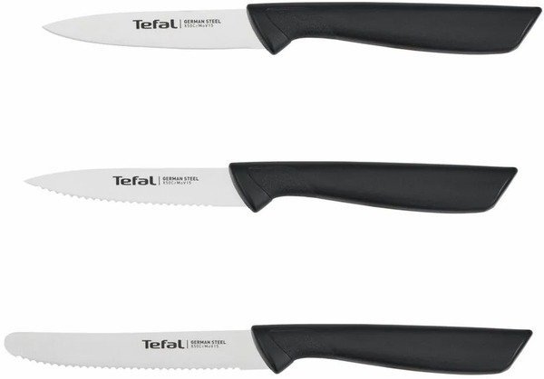 Tefal набор ножей K2733S04, лезвие: нержавеющая сталь 3 шт купить,0