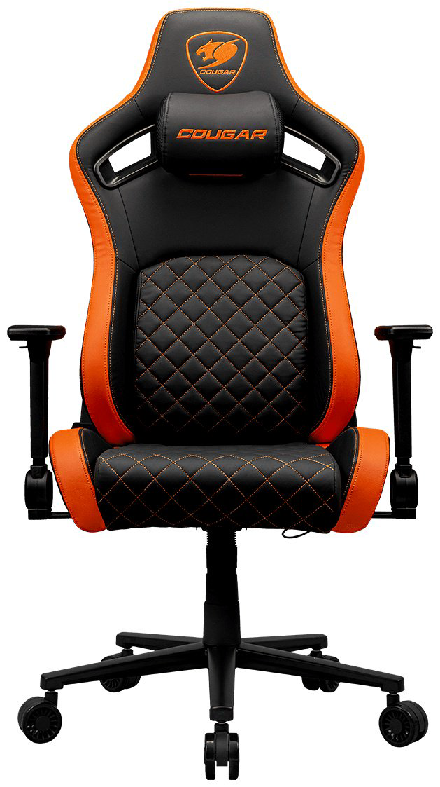 Игровое кресло COUGAR Defensor, черный, оранжевый - ForteMarket Игровое кресло COUGAR Defensor, черный, оранжевый купить,149830