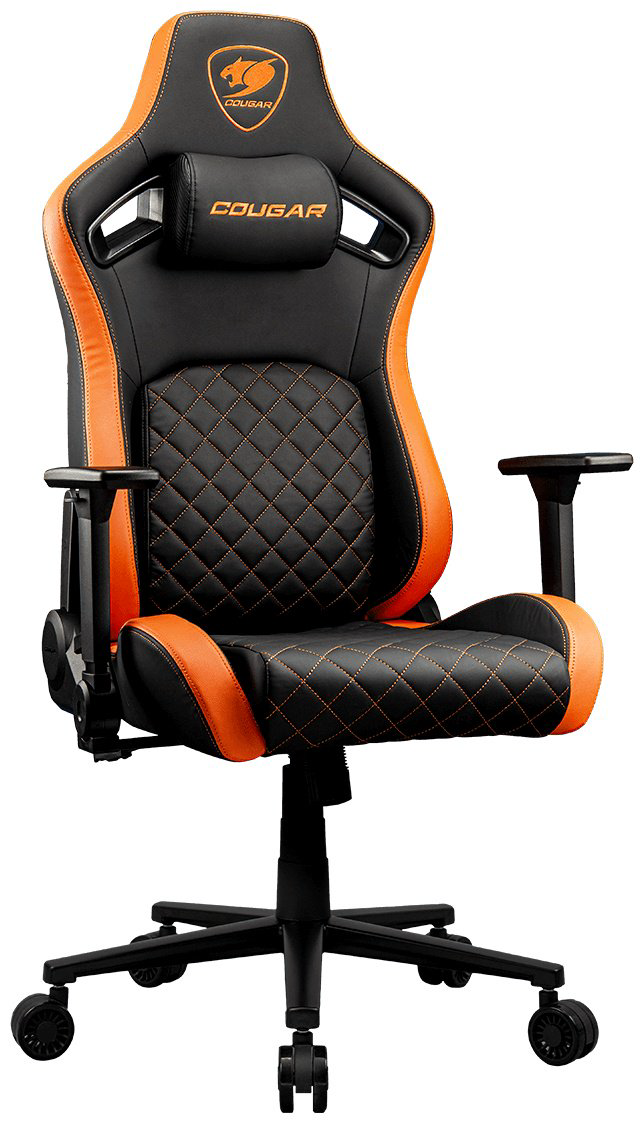 Игровое кресло COUGAR Defensor, черный, оранжевый - ForteMarket Игровое кресло COUGAR Defensor, черный, оранжевый купить,149830