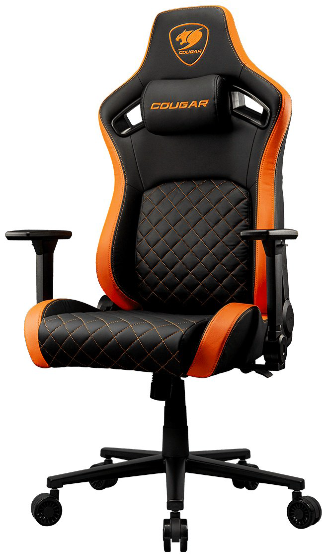 Игровое кресло COUGAR Defensor, черный, оранжевый - ForteMarket Игровое кресло COUGAR Defensor, черный, оранжевый купить,149830