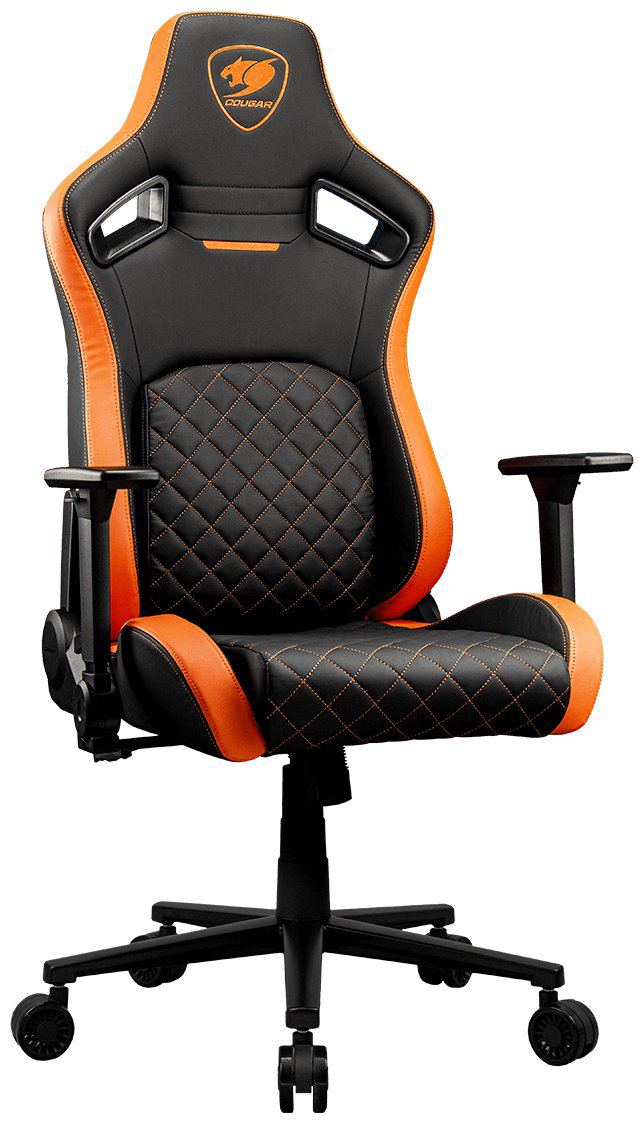 Игровое кресло COUGAR Defensor, черный, оранжевый - ForteMarket Игровое кресло COUGAR Defensor, черный, оранжевый купить,149830