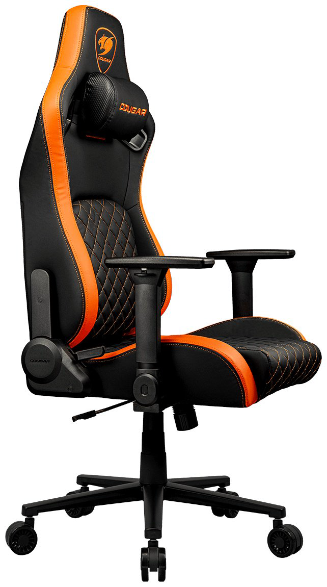 Игровое кресло COUGAR Defensor, черный, оранжевый - ForteMarket Игровое кресло COUGAR Defensor, черный, оранжевый купить,149830