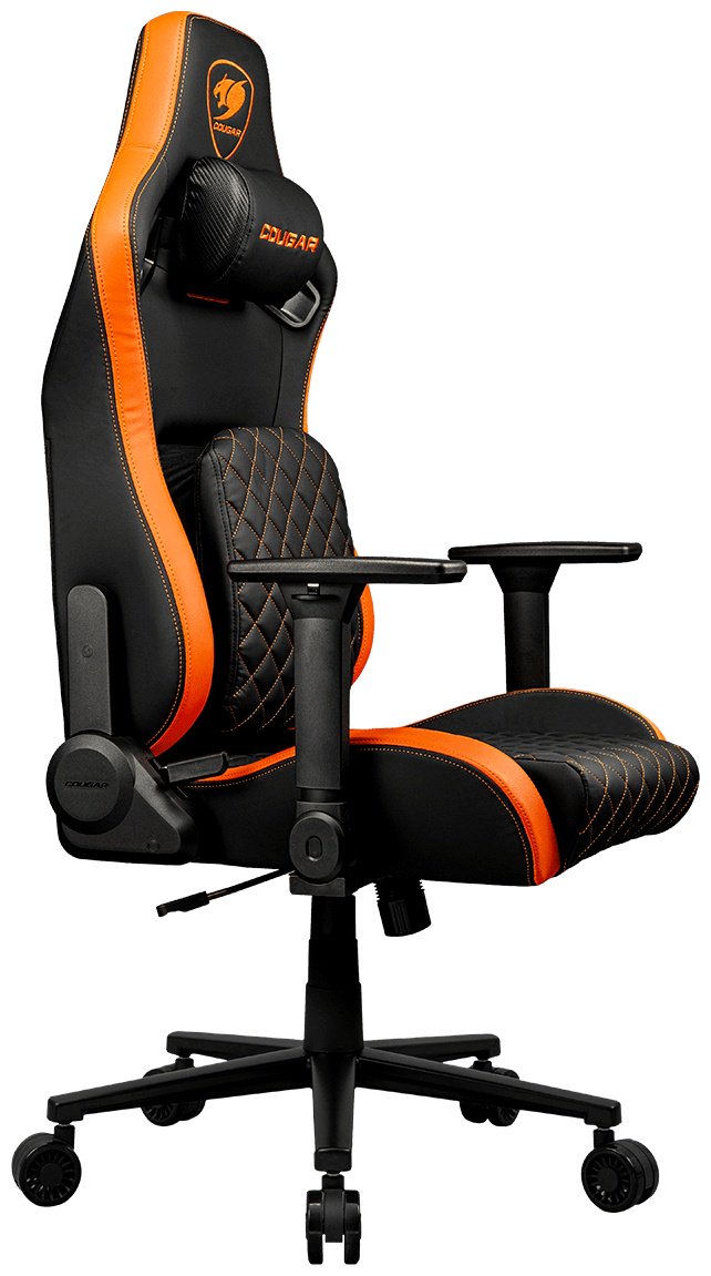 Игровое кресло COUGAR Defensor, черный, оранжевый - ForteMarket Игровое кресло COUGAR Defensor, черный, оранжевый купить,149830