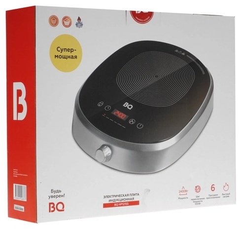 Настольная плита BQ HP121SS черный - ForteMarket Настольная плита BQ HP121SS черный купить,0