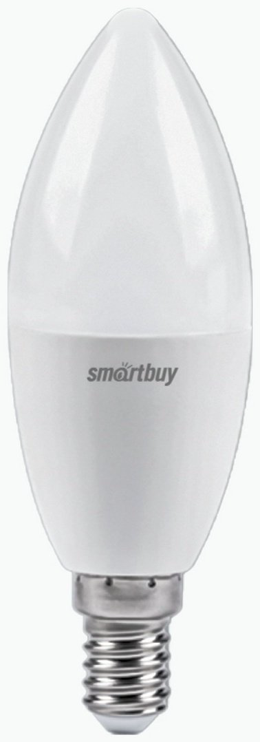 Smartbuy 9.5W Е14, светодиодная, холодный белый купить,NaN