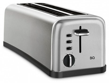 Тостер BQ Тостер T2003 стальной, черный