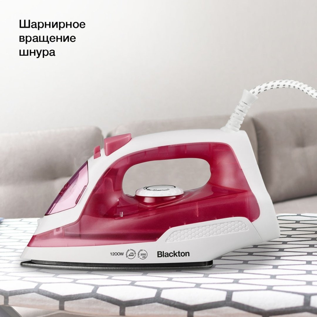 Утюг Blackton SI2110 белый, красный купить,0